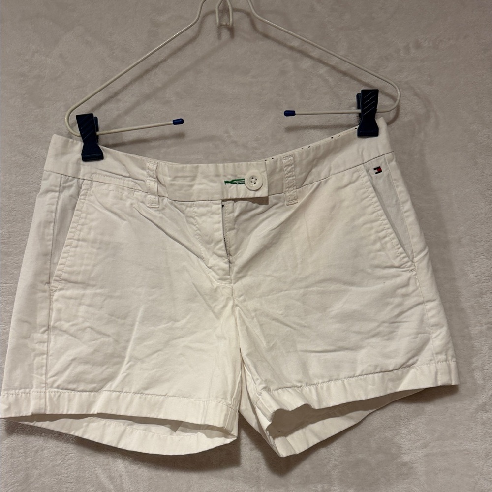 Tommy Hilfiger Women's White Shorts